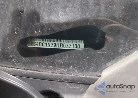 2017 Chrysler Pacifica Hybrid Platinum from USA, damaged, VIN 2C4RC1N79HR677138